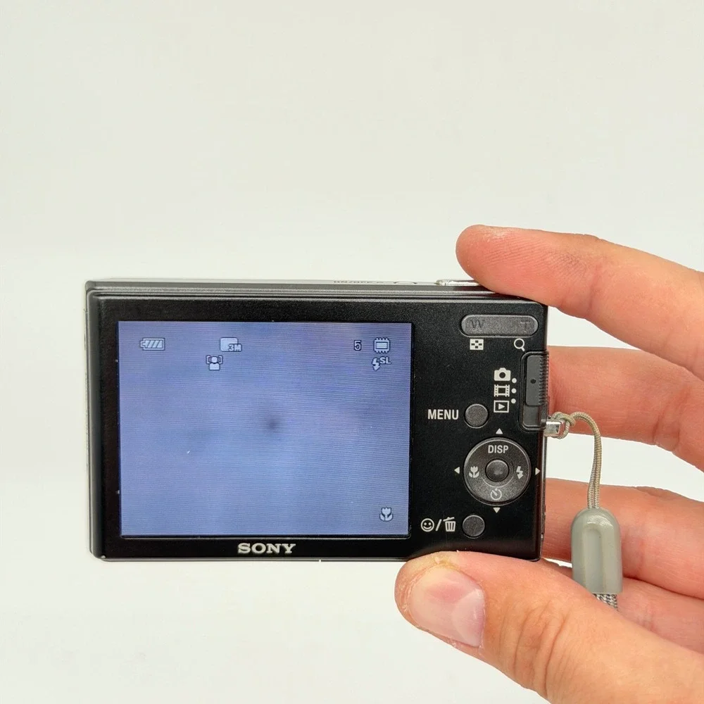Sony Cyber-shot DSC-W180 10.1MP Digital Camera Black 3x Optical Zoom Bundle